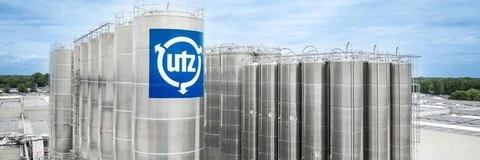 Utz工厂的原料筒仓