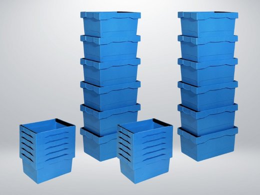 NESCO – 用于高效回程物流的可嵌套周转箱