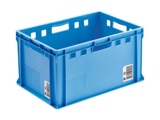 E Performance container for meat