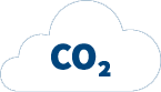 [Translate to CN:] Cloud with CO2 symbol.